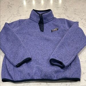 LL Bean sweater fleece